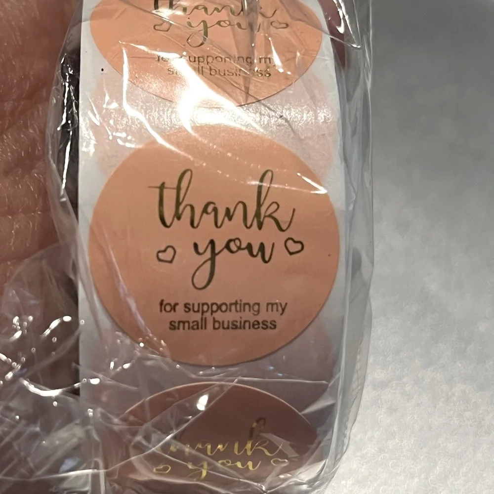 500 Thank You Stickers